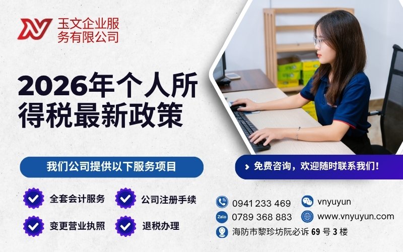 2026年个人所得税最新政策