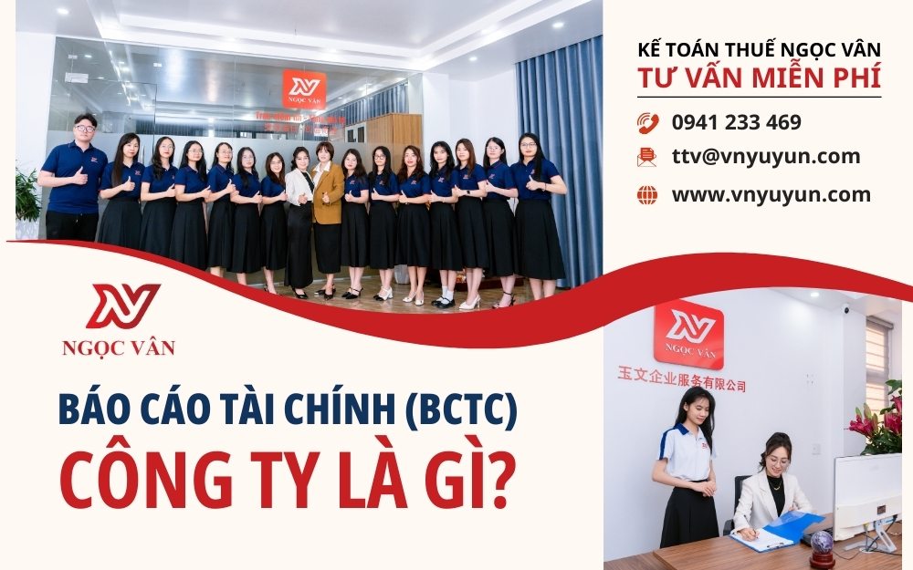 Báo cáo tài chính công ty là gì?