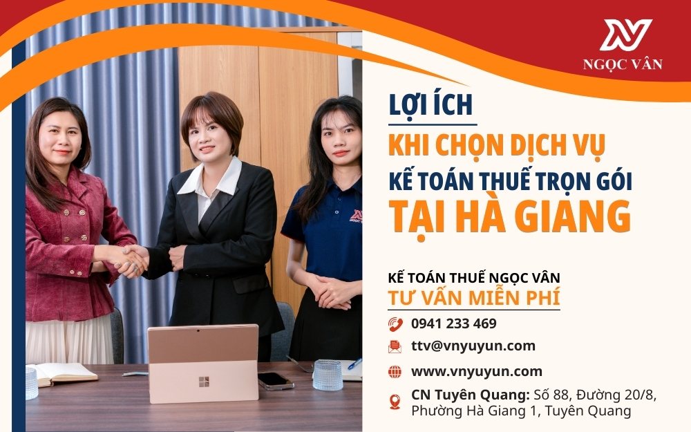 Dịch vụ kế toán thuế tại Hà Giang trọn gói