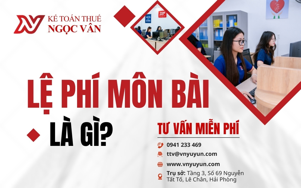 Thuế môn bài là gì?