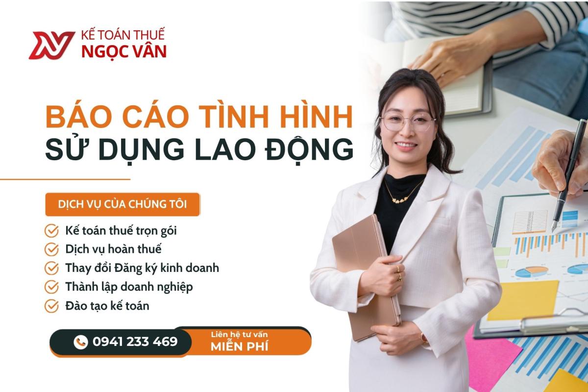 báo cáo tình hình sử dụng lao động