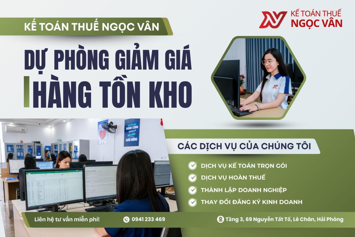 Bút toán dự phòng giảm giá hàng tồn kho