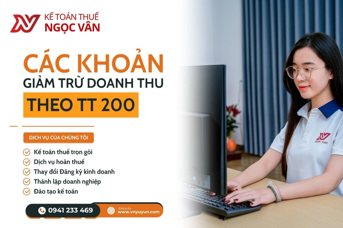 các khoản giảm trừ doanh thu
