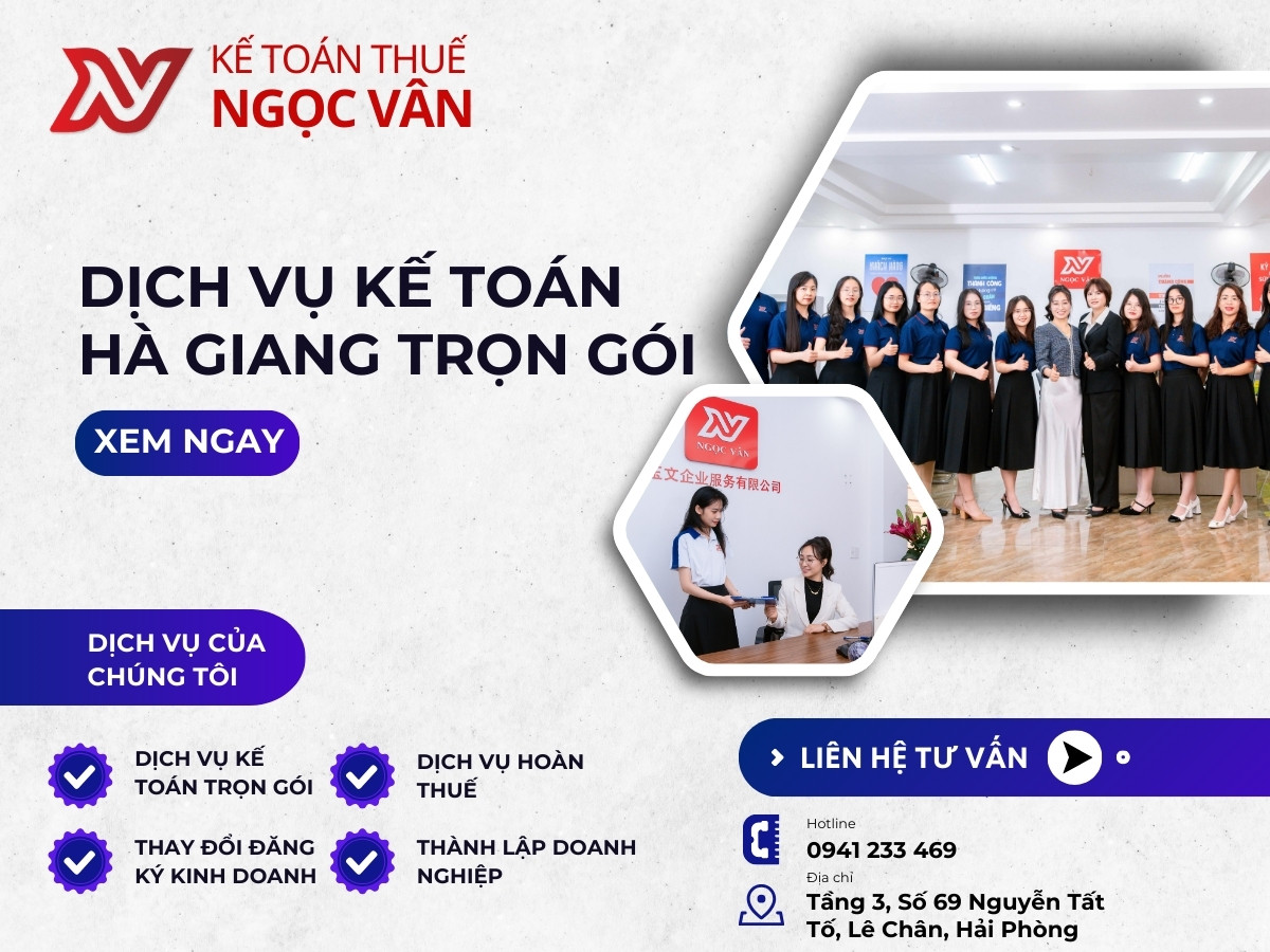 Dịch vụ kế toán Hà Giang trọn gói