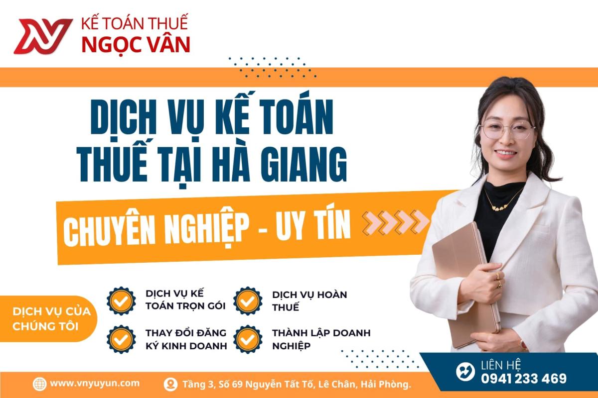 Dịch vụ kế toán thuế tại Hà Giang uy tín - chuyên nghiệp