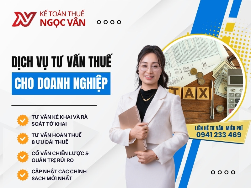 dịch vụ tư vấn thuế doanh nghiệp
