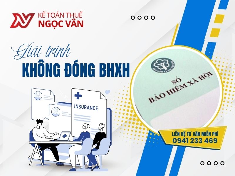 giải trình không đóng BHXH