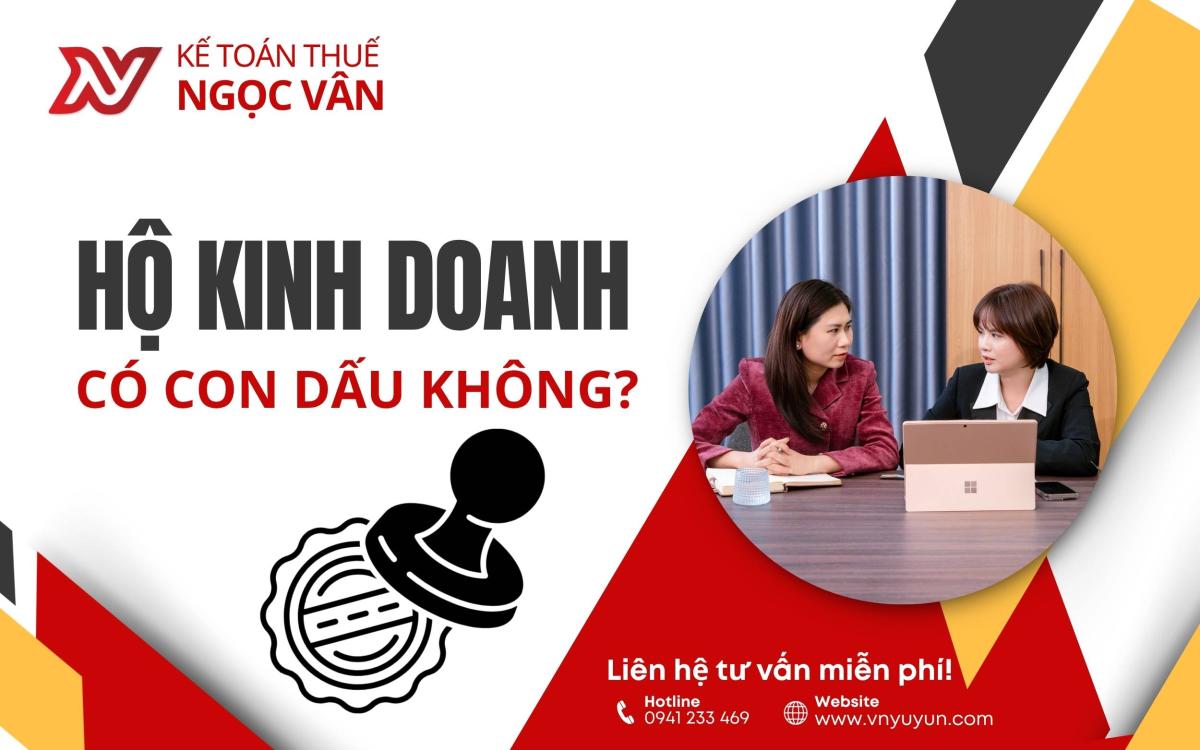 hộ kinh doanh có con dấu không