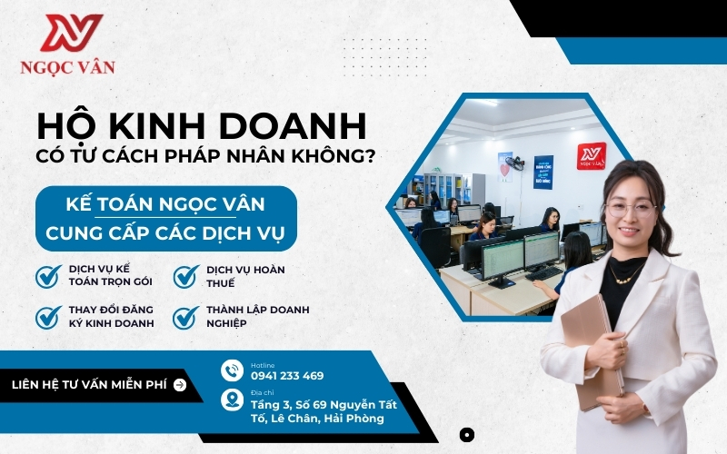 Hộ kinh doanh có tư cách pháp nhân không