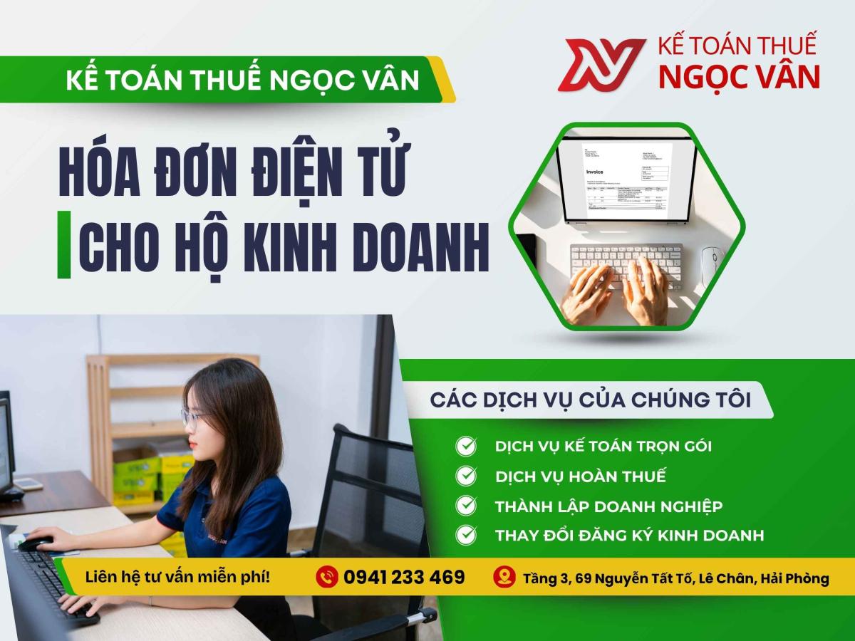Hóa đơn điện tử cho hộ kinh doanh
