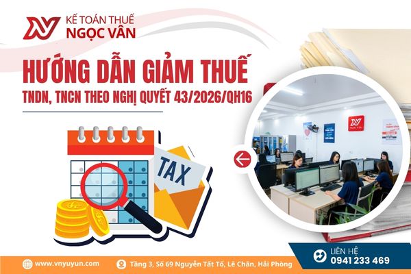 hướng dẫn giảm thuế TNDN TNCN