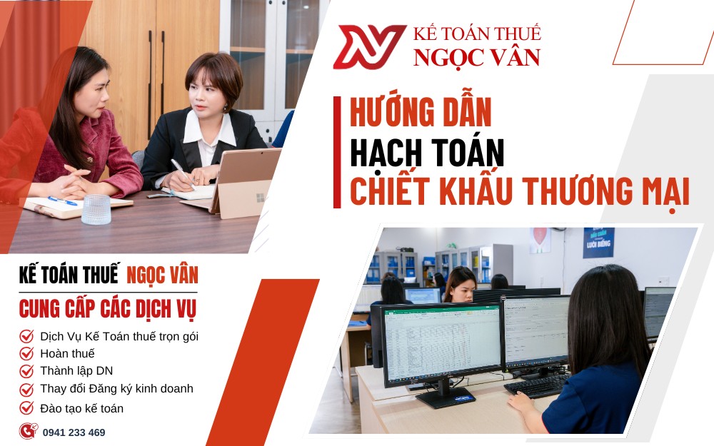 hướng dẫn hạch toán chiết khấu thương mại
