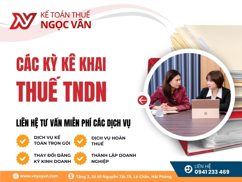 kê khai thuế TNDN