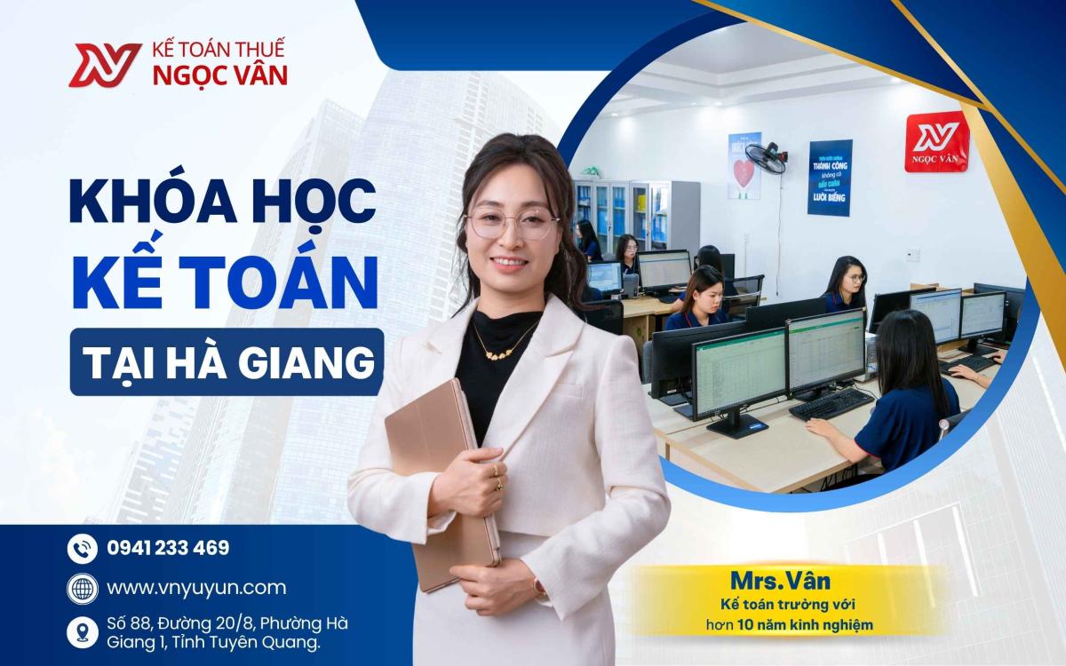 Khóa học kế toán tại Hà Giang