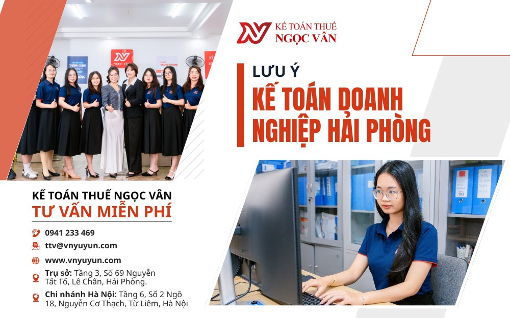 Lưu ý dịch vụ kế toán doanh nghiệp tại Hải Phòng