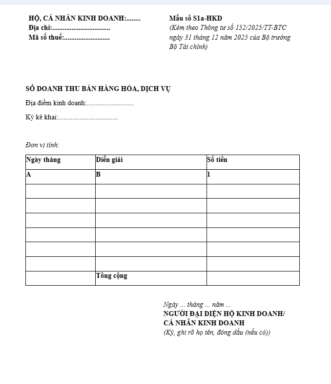 hộ kinh doanh cần làm gì 2026