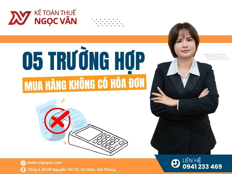 mua hàng không có hóa đơn