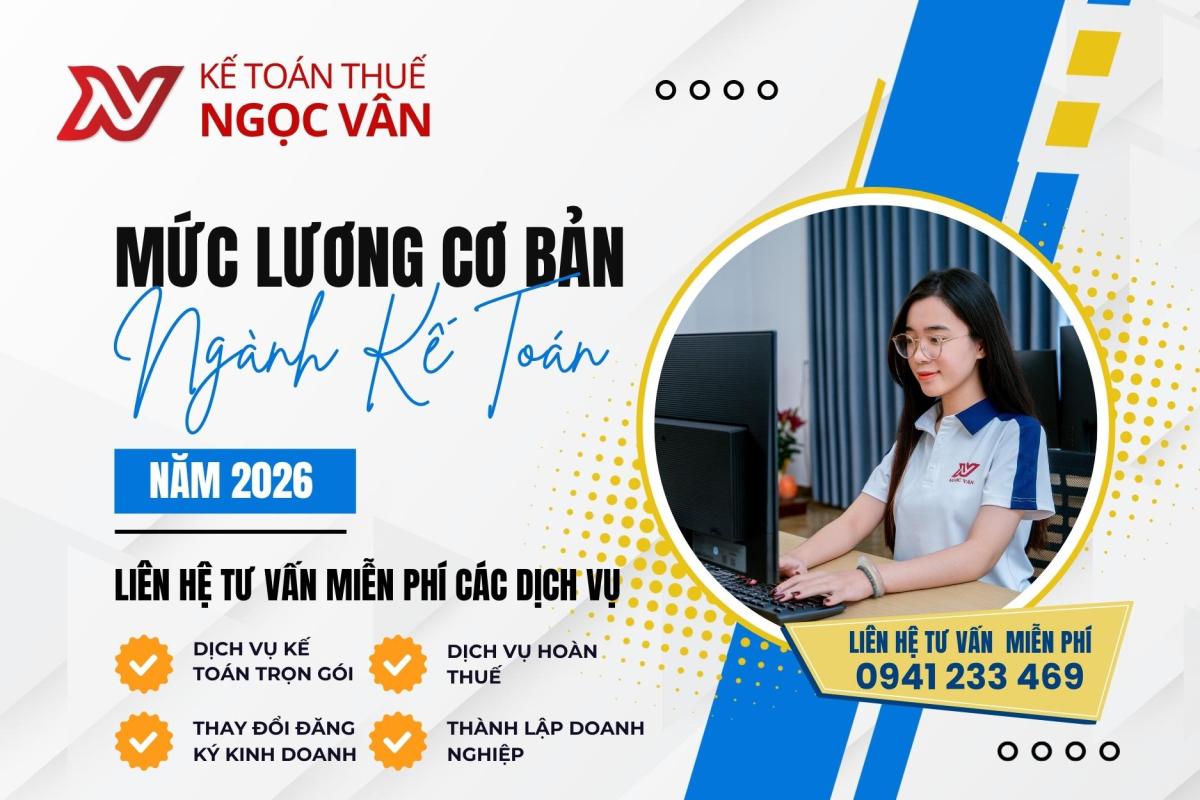 Mức lương cơ bản ngành kế toán