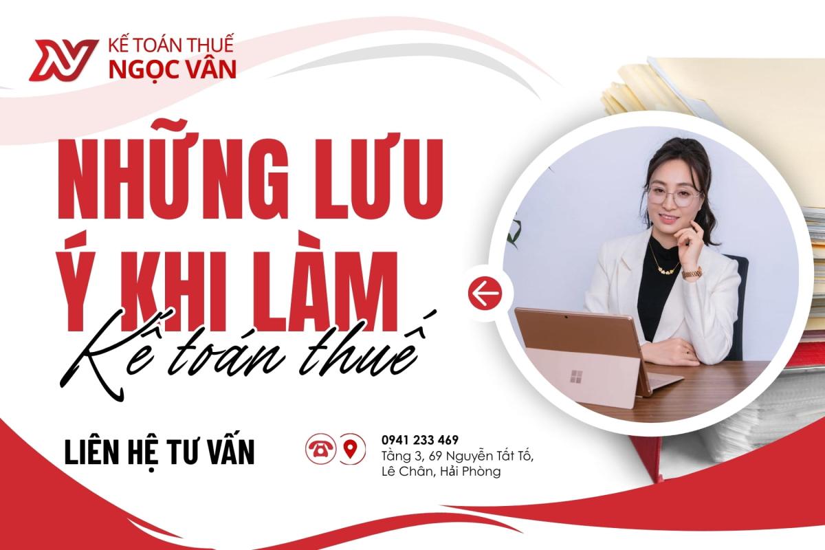 những lưu ý khi làm kế toán