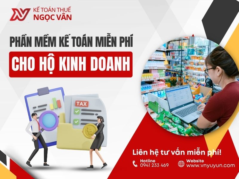 phần mềm kế toán miễn phí cho hộ kinh doanh