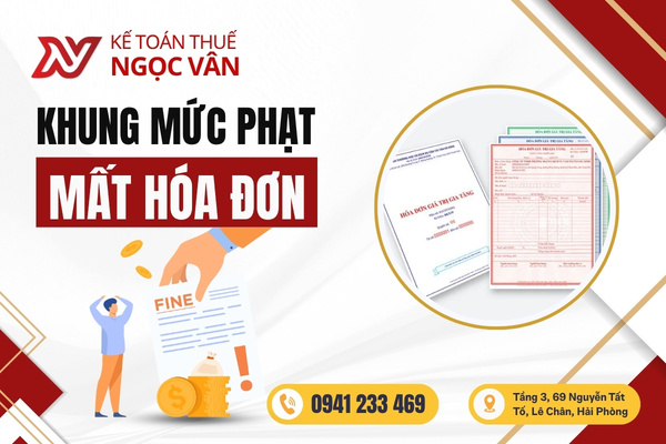 phạt mất hóa đơn