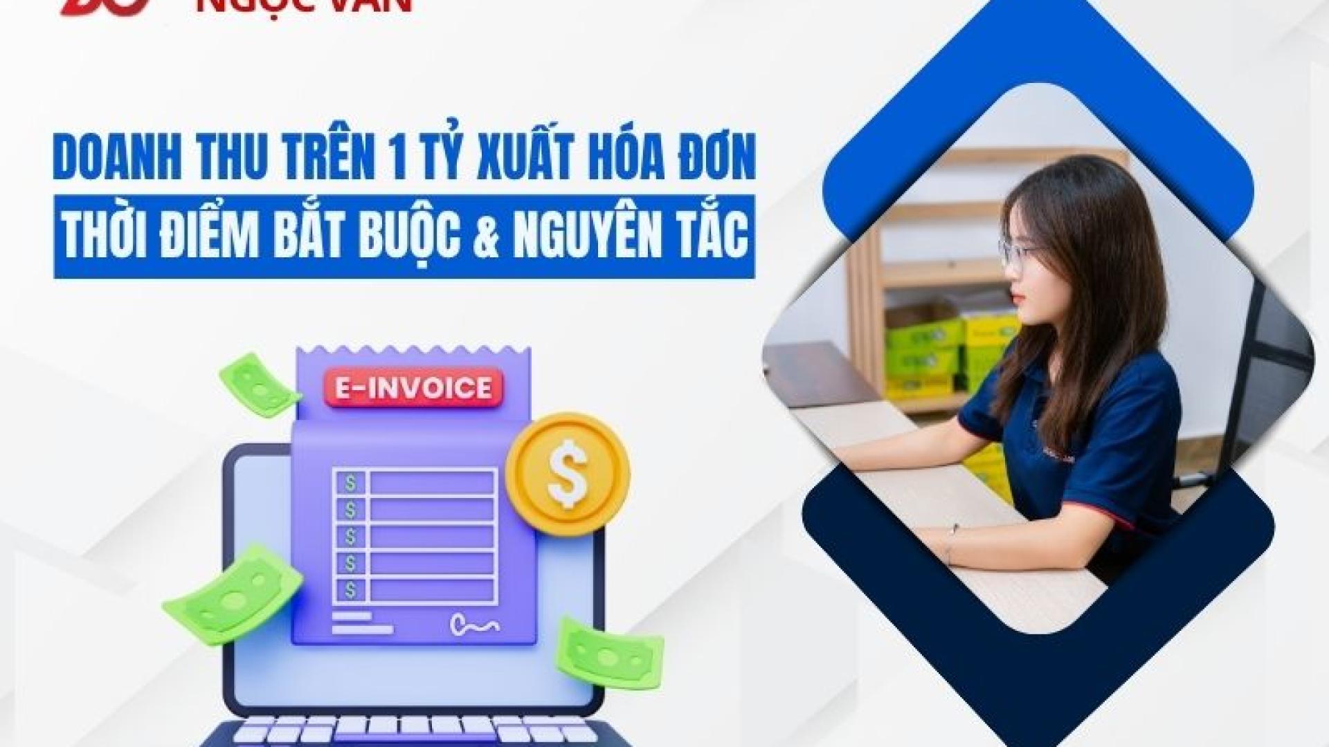  Doanh thu trên 1 tỷ xuất hóa đơn: Hướng dẫn chuẩn cho hộ kinh doanh từ ngày CQT chấp thuận