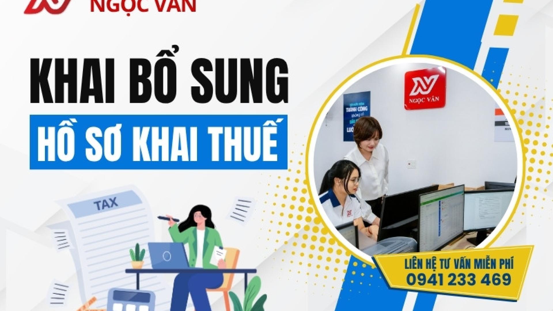 Khai bổ sung hồ sơ khai thuế: 5 trường hợp không phải áp dụng theo TT 89/2026