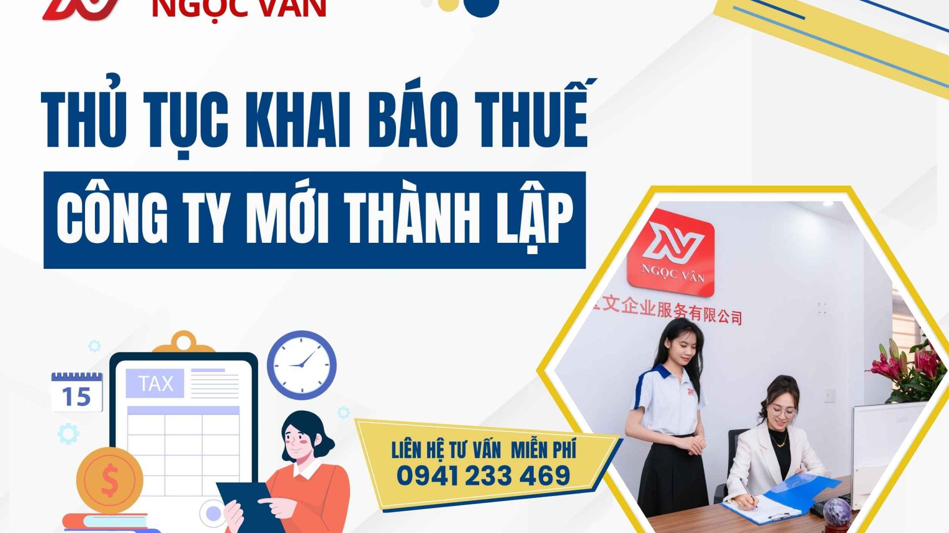 Thủ tục khai báo thuế công ty mới thành lập tại Hải Phòng – Hướng dẫn chi tiết