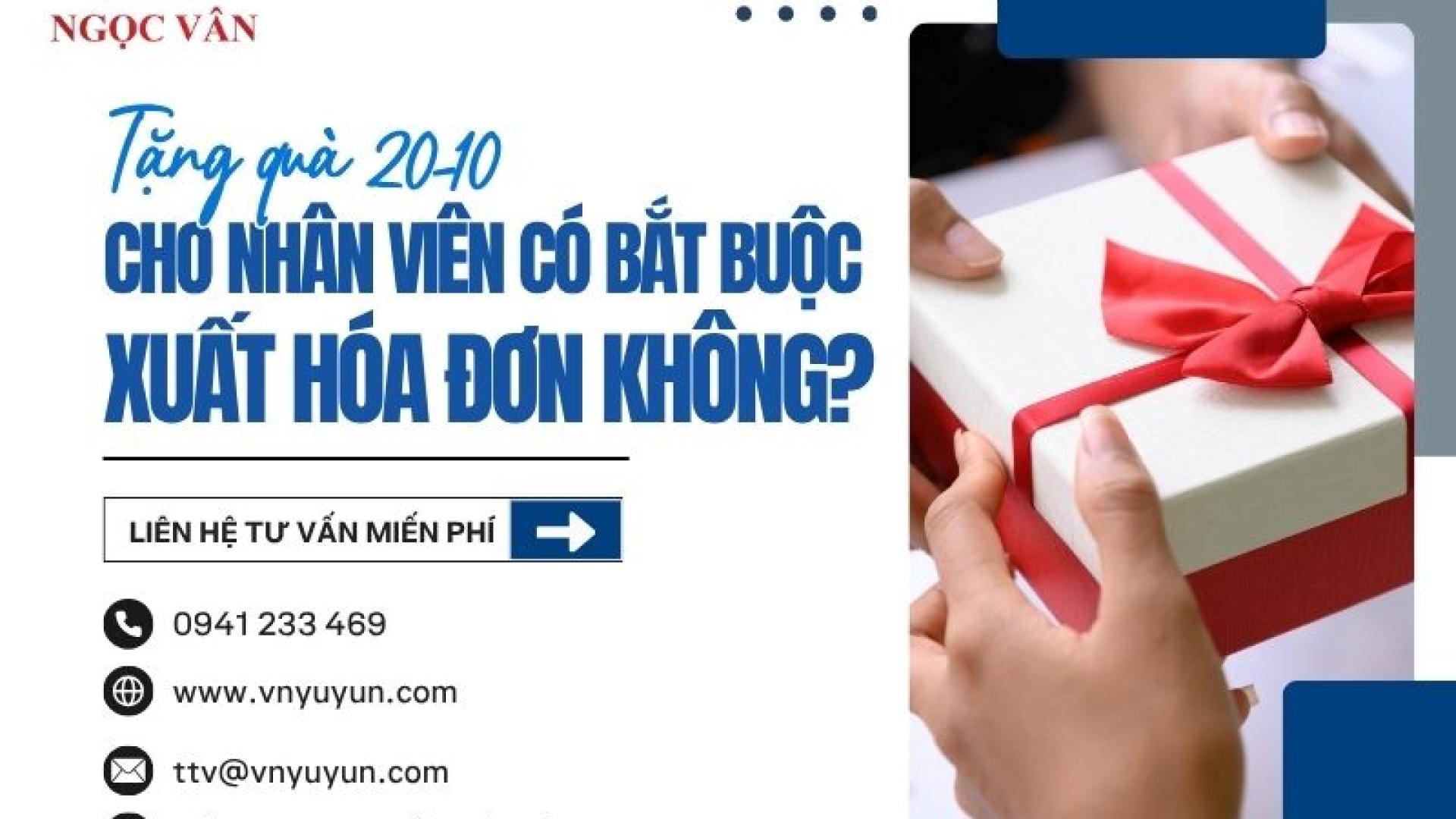 Xuất Hóa Đơn Quà Tặng 20/10: Quy Định Pháp Lý, Cách Viết Và Hạch Toán Chuẩn Xác