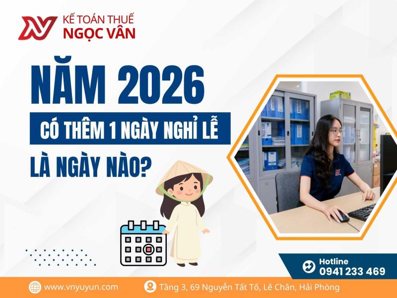 Hướng dẫn tính lương, thuế khi quy định nghỉ lễ năm 2026 thay đổi