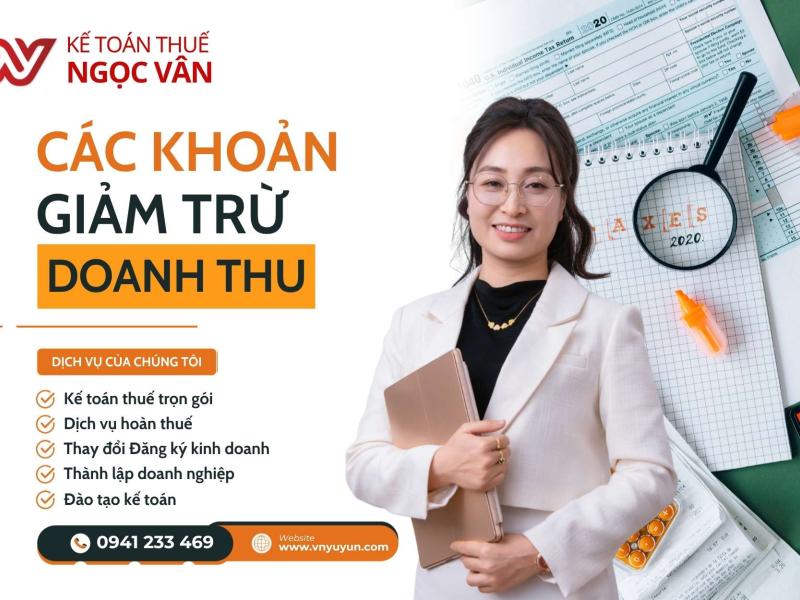 Các khoản giảm trừ doanh thu theo Thông tư 200 gồm những gì?