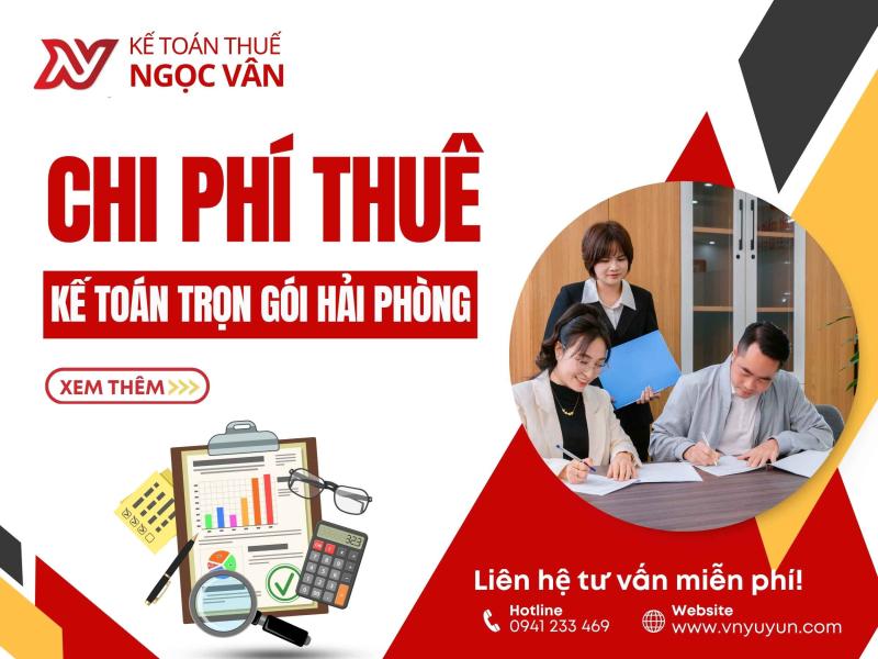 Chi Phí Thuê Kế Toán Trọn Gói Hải Phòng 2026 – Bảng Giá Chi Tiết