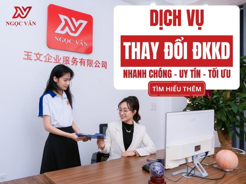 Thay đổi Đăng ký kinh doanh uy tín - chuyên nghiệp