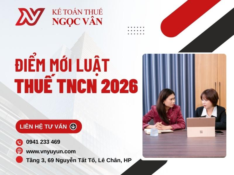 Điểm mới luật thuế TNCN 2026: Điểm Quan Trọng Bạn Cần Biết