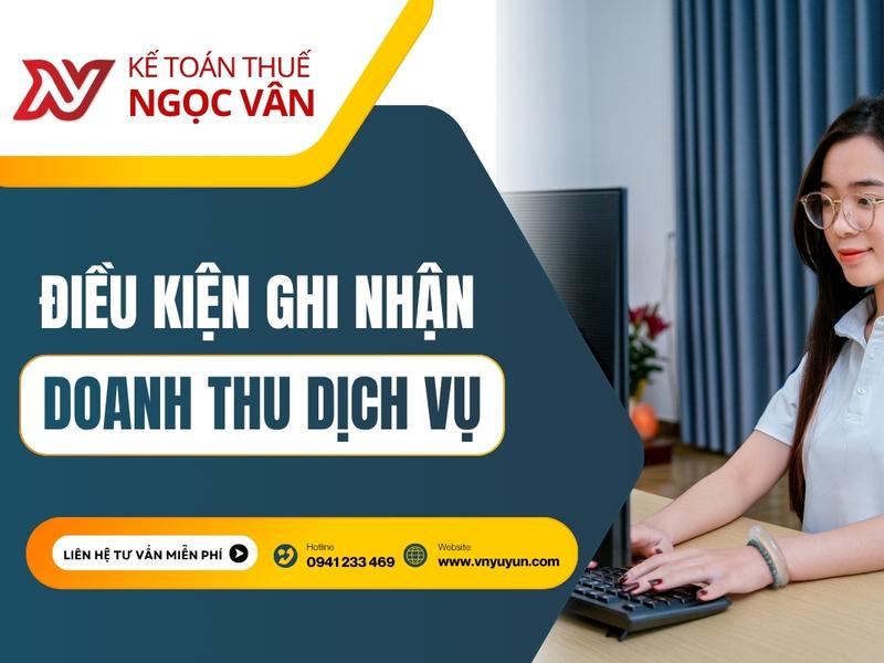 Các điều kiện ghi nhận doanh thu cung cấp dịch vụ chính xác, tránh sai sót kế toán
