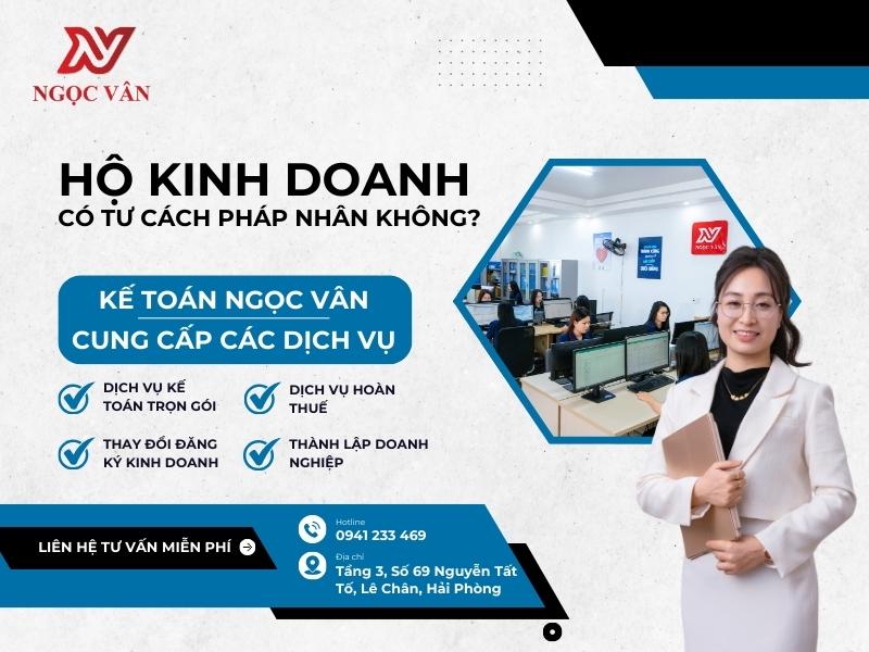 Tư cách pháp nhân của hộ kinh doanh theo quy định pháp luật hiện hành