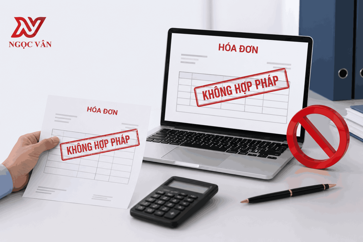 sử dụng hóa đơn không hợp pháp