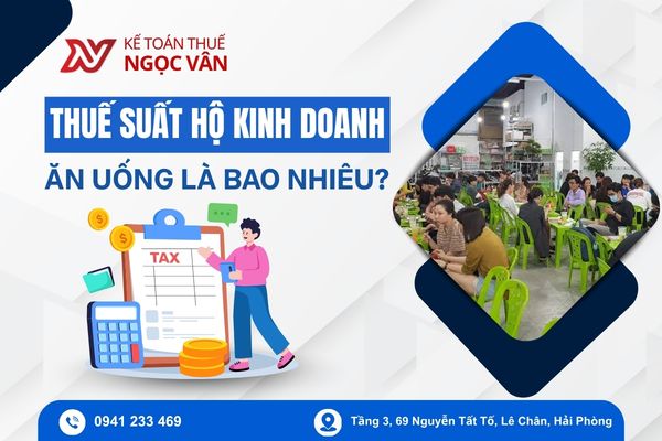 thuế suất HKD ăn uống